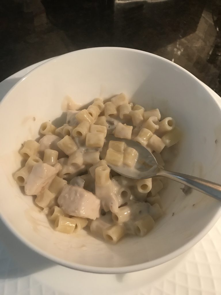 creamy noodles