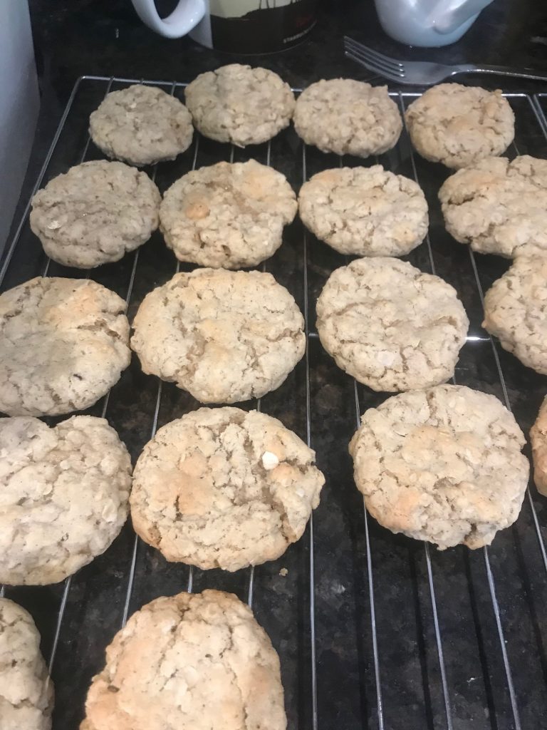 Pandemic faves oatmeal cookes
