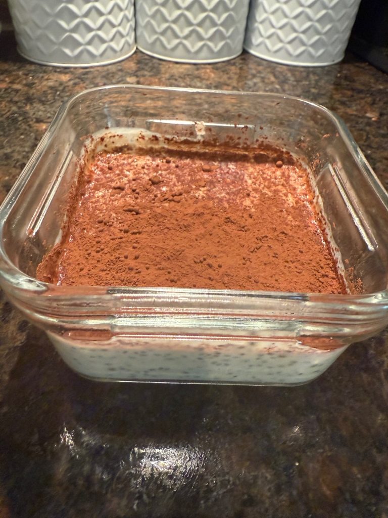 Amazing high protien tiramisu yogurt